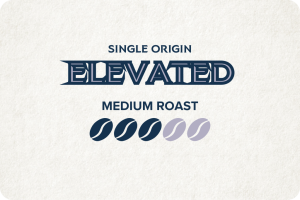 Elevated Coffee Label