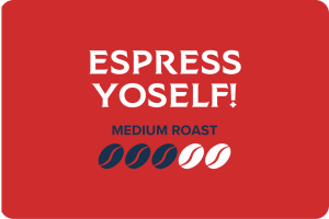 Espress Yoself Coffee Label