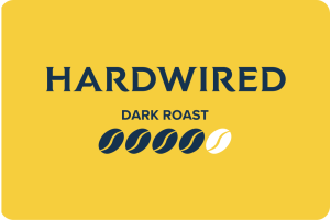 Hardwired Coffee Label